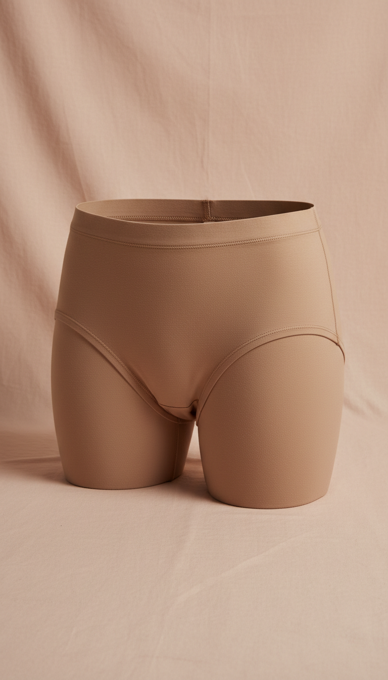 Sandalwood cotton-blend brief