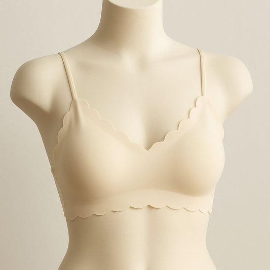 Malai Plain Comfortable & Lightweight Padded Bra | Off White